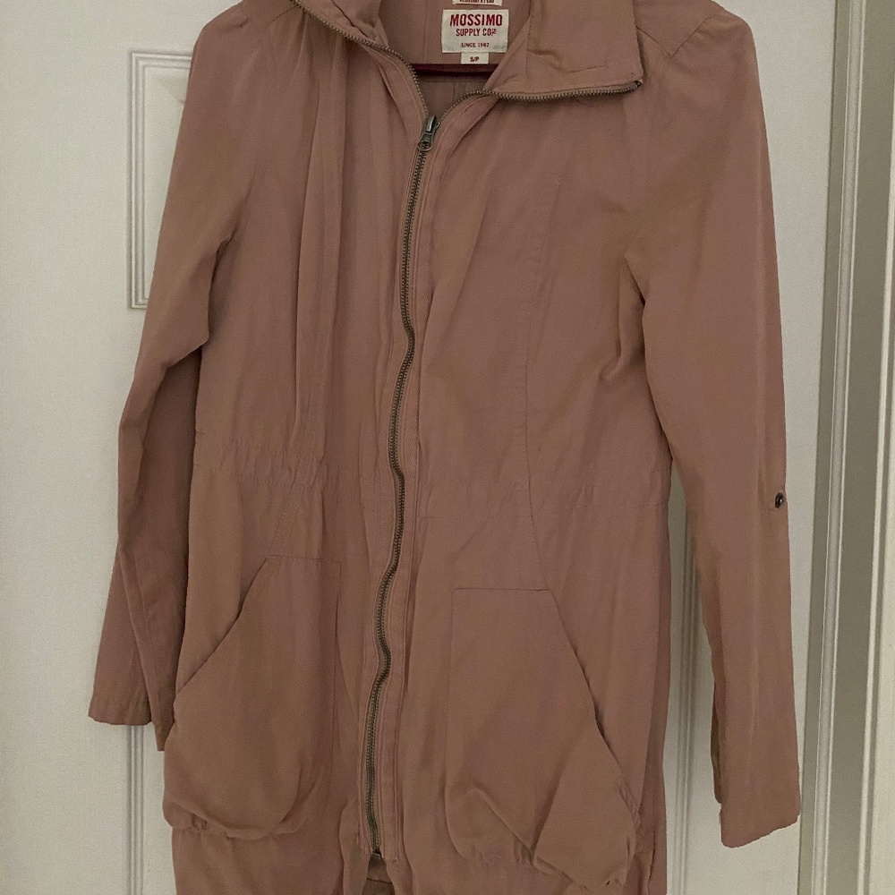 Dusty Rose Utility Jacket